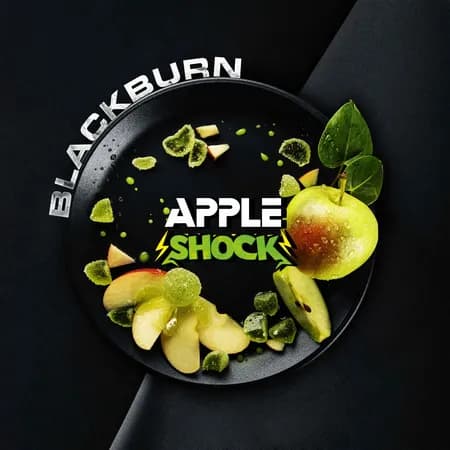Изображение вкуса Кислое, зеленое яблоко (Apple Shock) от Black Burn