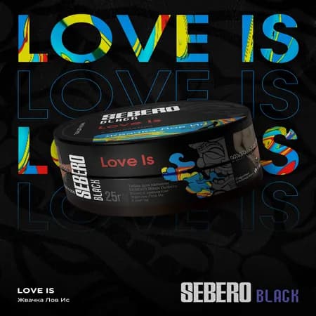 Изображение вкуса Жвачка Лов Ис (Love Is) от Sebero Black